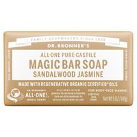 Dr. Bronner's Pure Castile Soap Bar - Sandalwood Jasmine